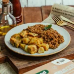 CARNE PATINHO MOÍDO + BATATA DOCE ASSADA 300G