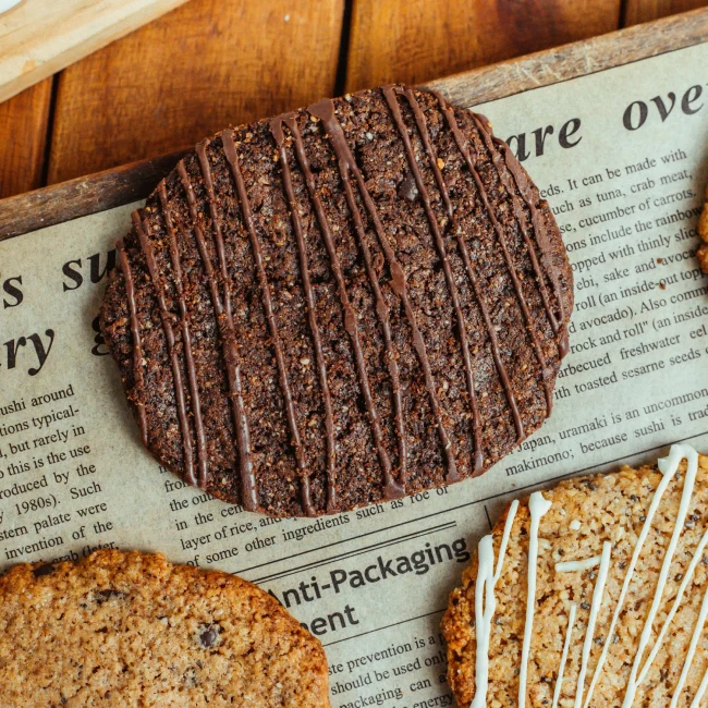 COOKIE COM CACAU 100% E CHOCOLATE BELGA FIT LOW CARB 40G