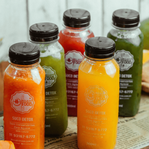 KIT SUCO DETOX 20 UN. 300ML CADA